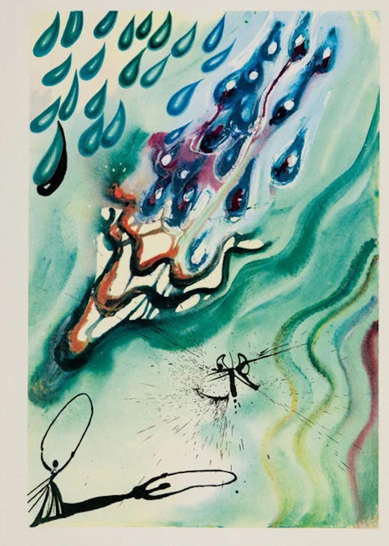 Alice au pays des merveilles - Ensemble complet de 12 photolithographies, signé par Salvador Dalí en vente 2