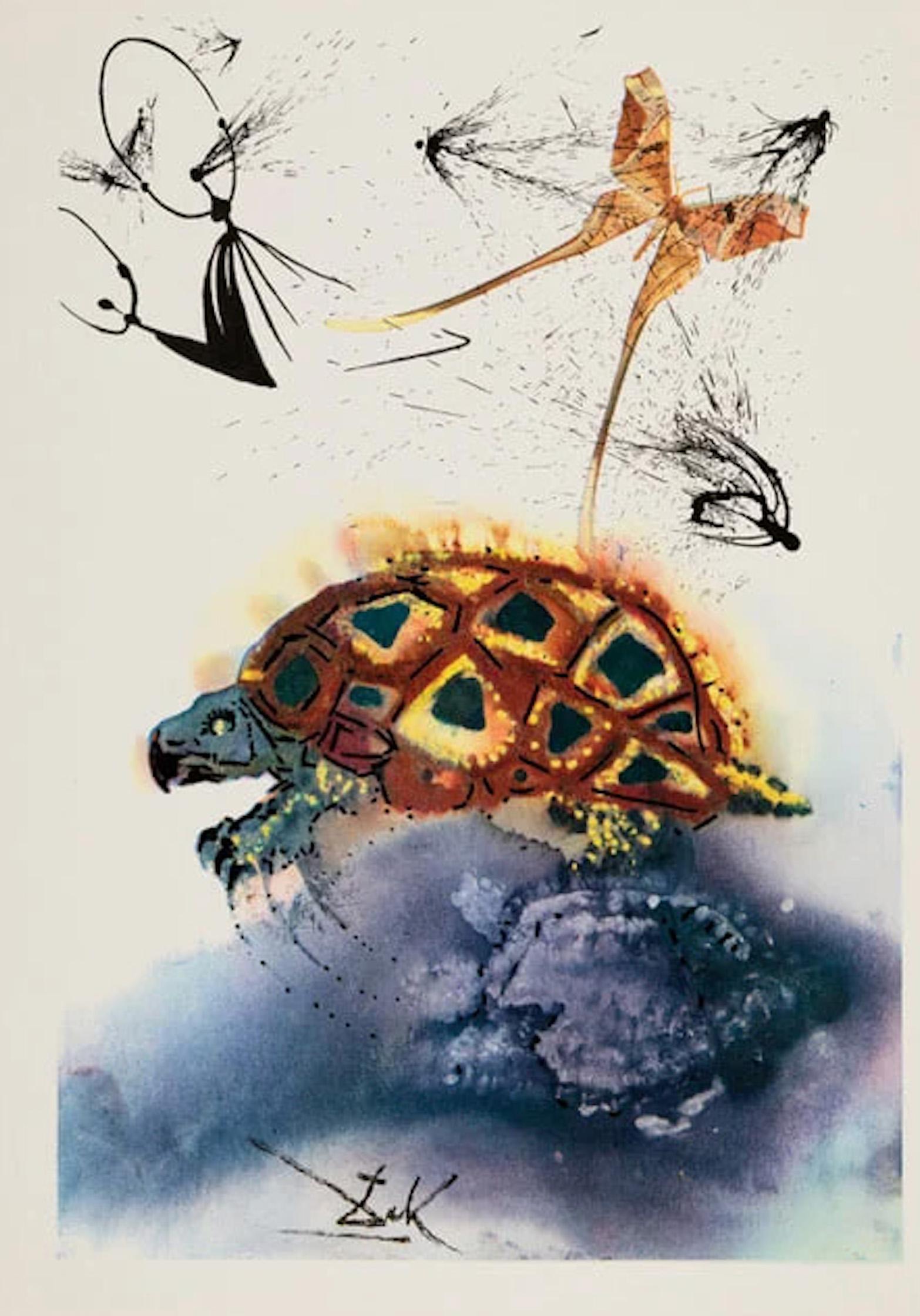 Alice au pays des merveilles - Ensemble complet de 12 photolithographies, signé par Salvador Dalí en vente 5