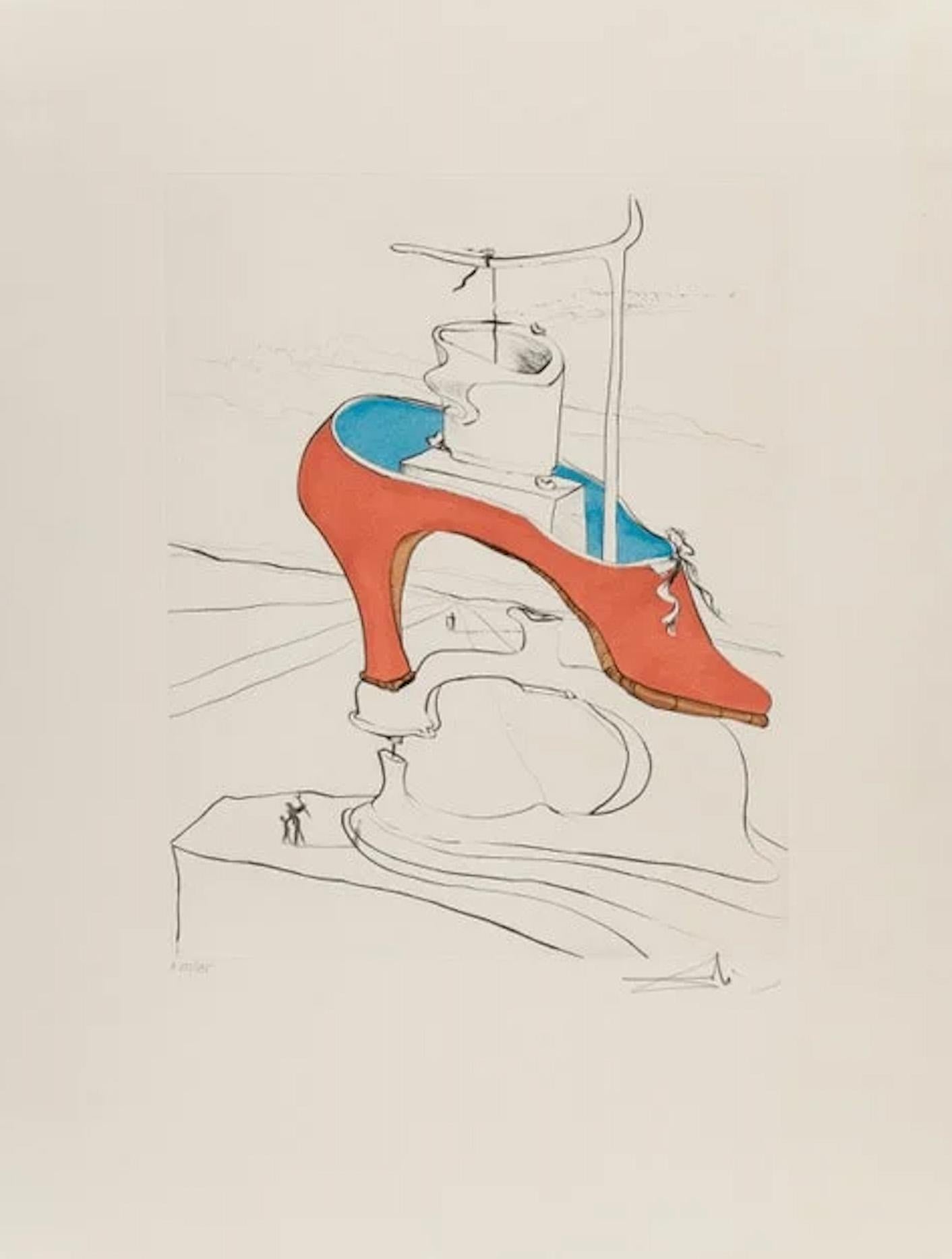 The Curse Conquered, Nach 50 Jahren Surrealismus Handsigniert von Salvador Dalí