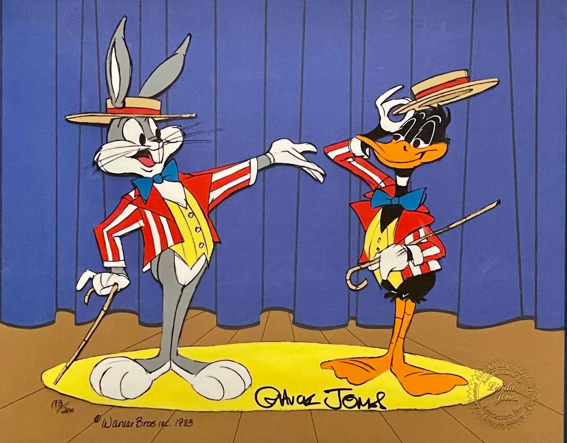 MEDIUM: Limited Edition Cel
IMAGE SIZE: 12 Field
EDITION SIZE: 200
SKU: CCV2728

ABOUT THE IMAGE: This cel is hand-signed by Chuck Jones and is numbered 173/200.