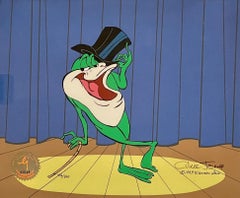 Looney Tunes Limited Edition Cel Hand-Signed by Chuck Jones: Michigan J. Frog