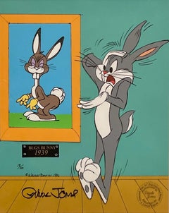 Looney Tunes Limited Edition Cel Hand-Signed by Chuck Jones: Bugs Bunny