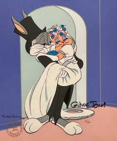 Looney Tunes Limited Edition Cel Hand-Signed by Chuck Jones: Bugs Wedding