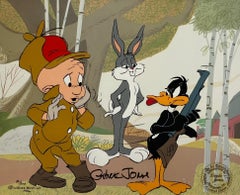 Looney Tunes Cel signé à la main Chuck Jones : Taz