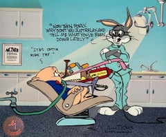 Vintage Looney Tunes Limited Edition Cel Hand-Signed by Chuck Jones: What a Mouthful