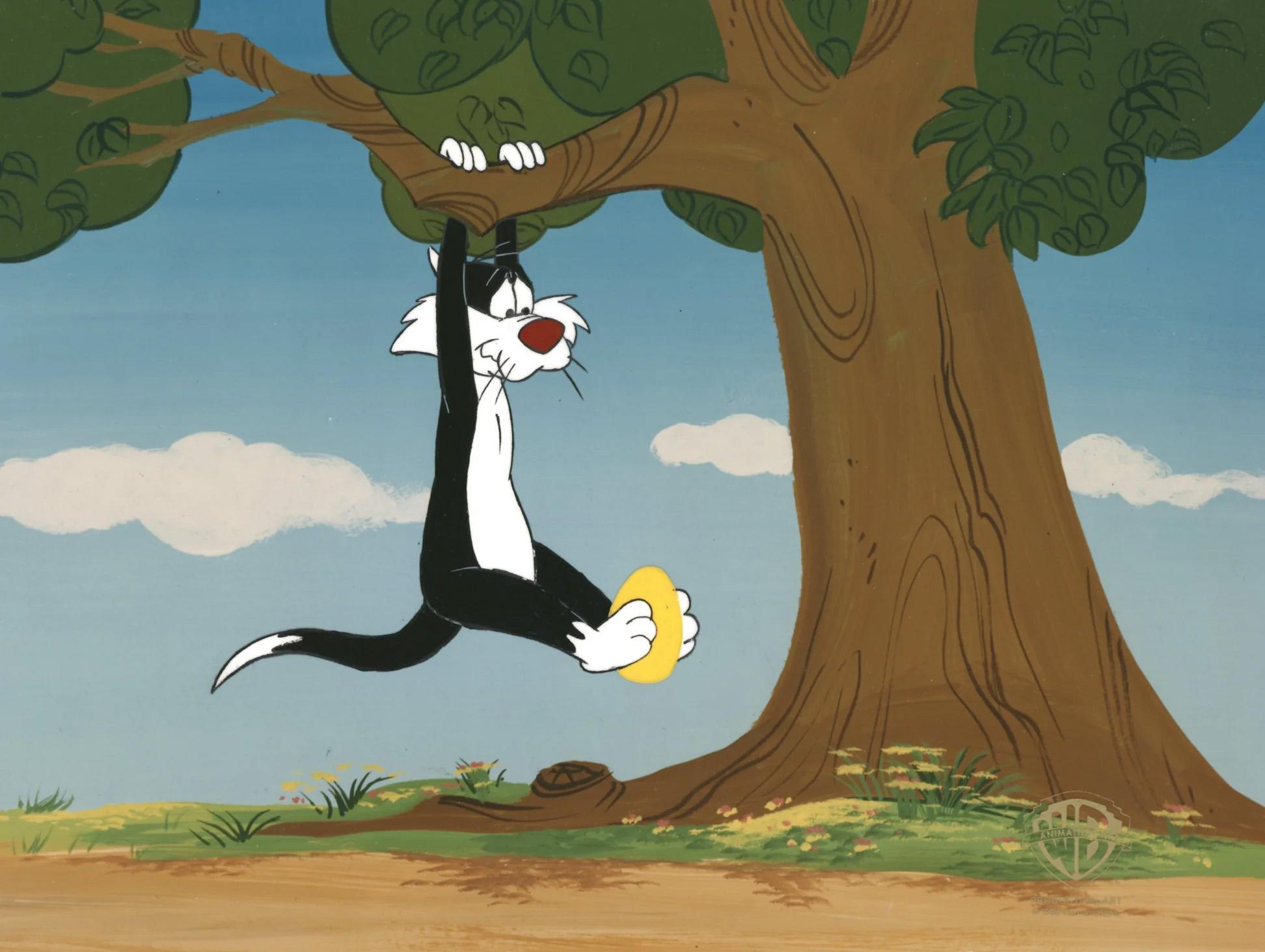 Cel. di produzione originale Looney Tunes: Silvestro - Art di Looney Tunes Studio Artists