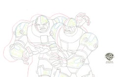 Teen Titans Original Production Drawing: Cyborg