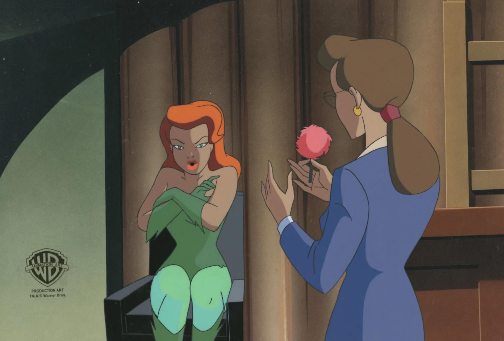 Batman The Animated Series Original Production Cel: Poison Ivy, Janet Van Dorn - Art by Warner Bros. Studio Artists