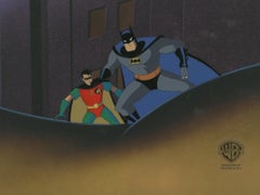 Batman The Animated Series Original Production Cel: Batman and Robin