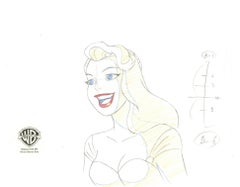 Batman & Mr. Freeze: SubZero Original Production Drawing: Barbara Gordon