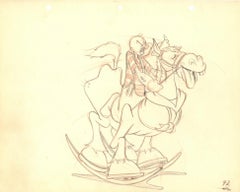 Popeye "Her Honor the Mare" (1943), dessin de production d'origine