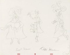 FRANK THOMAS et OLLIE JOHNSTON Anneau perlé signé à la main OPD Mary Poppins