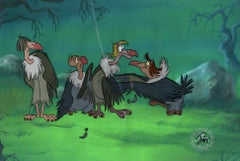 Retro The Jungle Book Original Production Cel: Buzzy, Flaps, Dizzy, and Ziggy