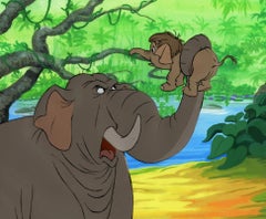 Livre The Jungle Production Cel : Colonel Hathi et Hathi Jr.