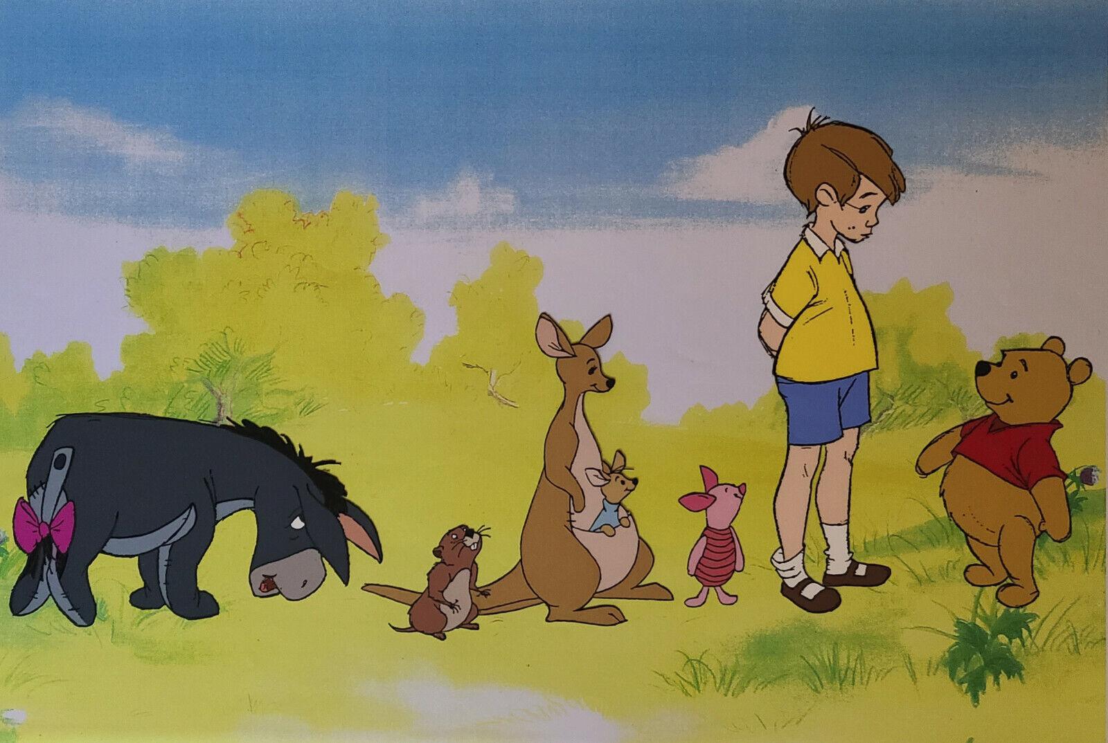 Disney
s Winnie the Pooh Original Modell Cel: Pooh und Freunde – Art von Walt Disney Studio Artists