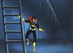 The New Batman Adventures CEL originale di produzione con sfondo originale: Batgirl