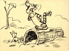"Winnie the Pooh e anche Tigro", storyboard originale: Tigro e Roo