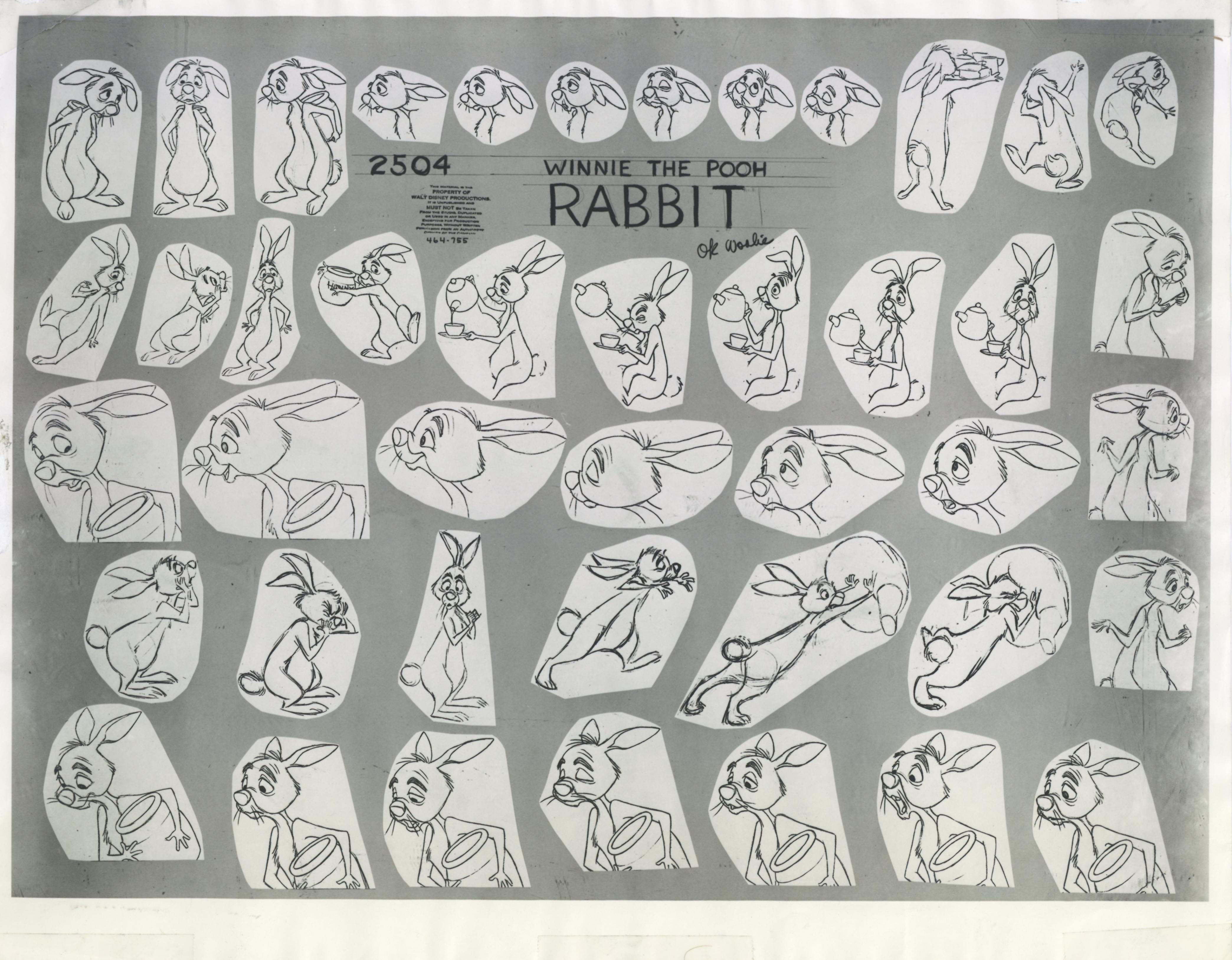 Winnie the Pooh e l'albero del miele - Scheda tecnica del personaggio originale: Rabbit