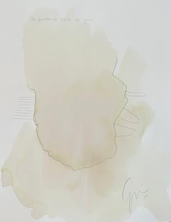 ’The Guidance Lives In You’, watercolour, elegant,  abstract philosophical quote
