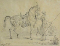 The Parading Persian Horse (Le cheval persan qui parade)