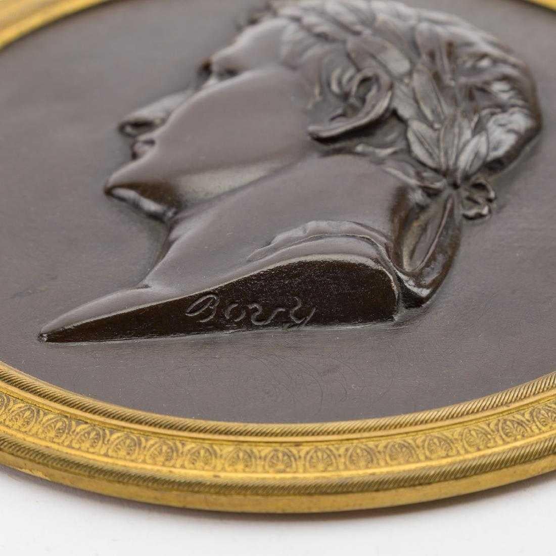 Bronze Portrait of Napoleon - Other Art Style Sculpture by Antoine Bovy