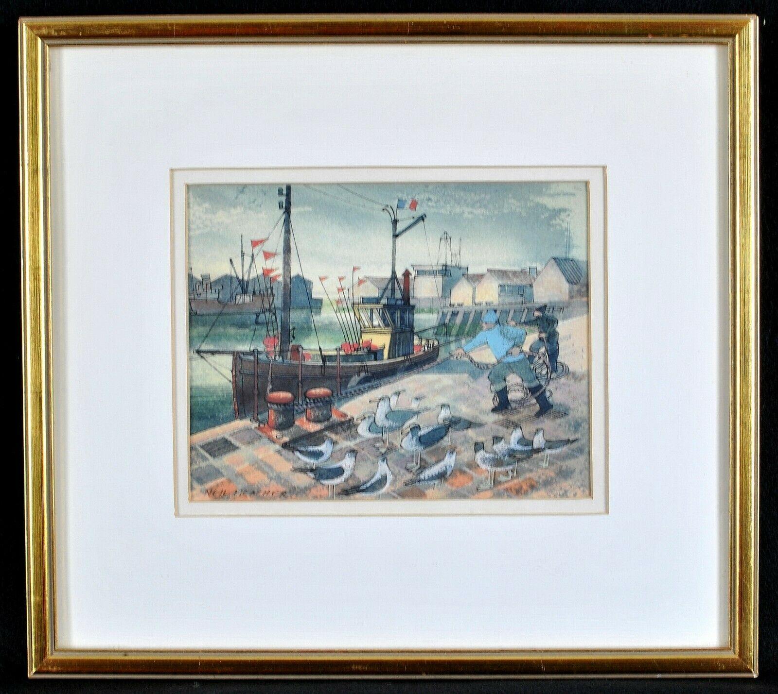 Neil Meacher - Waiting for Breakfast - Seascape on French ...