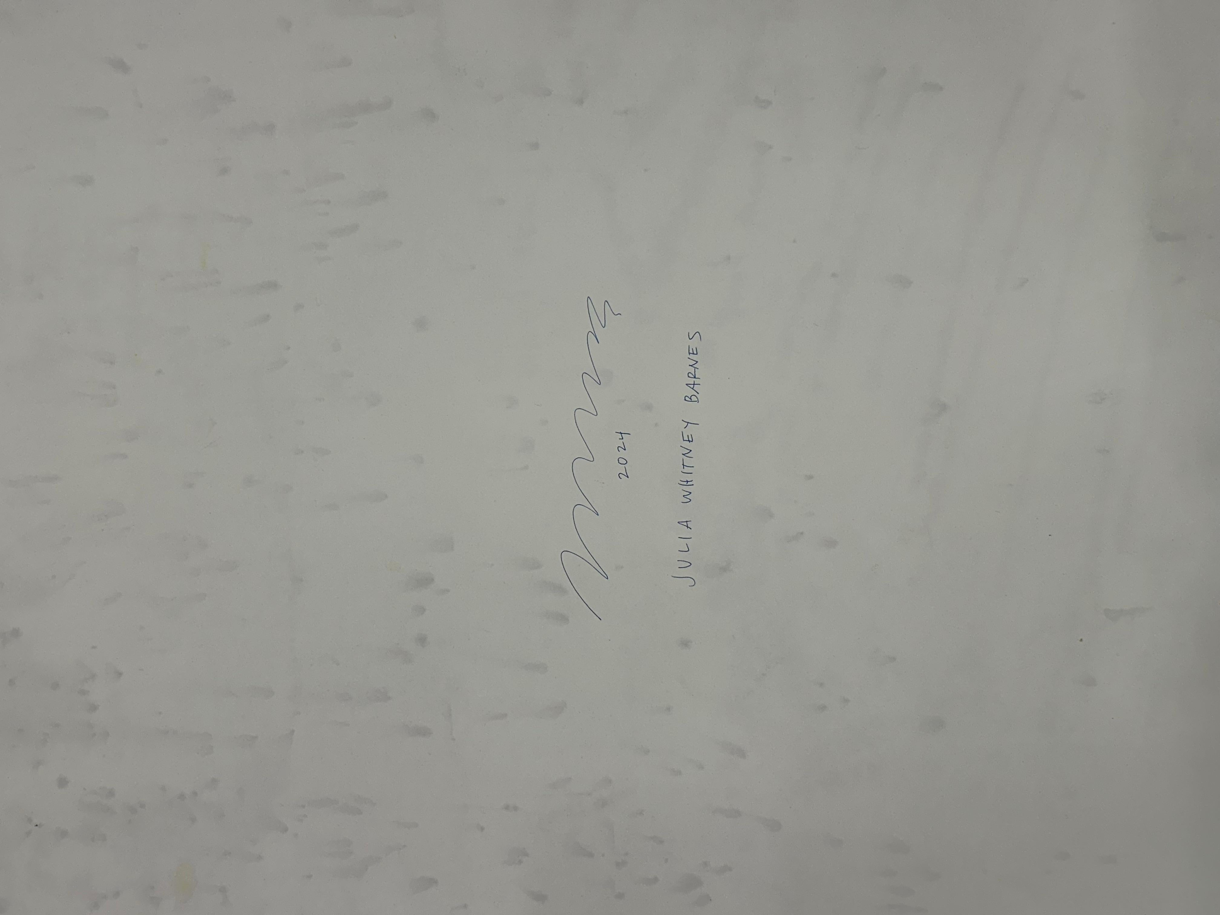 Pintoresco Lirio Botánico - Pintura Cianotipia Flores Azul Añil, 2023 9