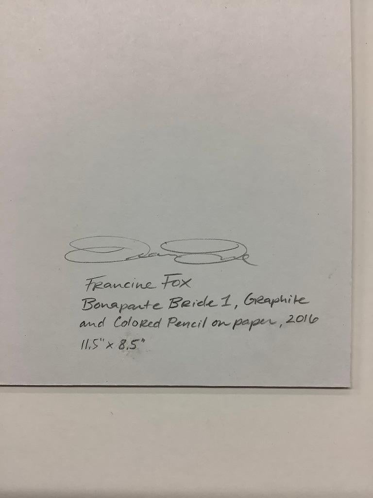 Bonaparte Bride I - Royal Queen Female Portrait Gold Tiara Crown Blue, 2016 en vente 4