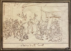 Study for “The Artist’s Studio” 1820, Horace Vernet (French 1789-1820)