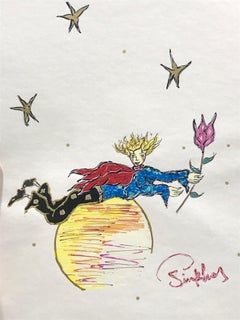 Le petit prince et la rose