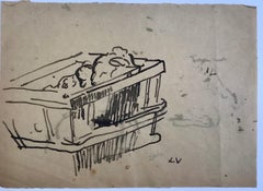 ORIGINAL INK LOUIS VALTAT UNIQUE PIECE