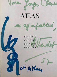 JEAN MICHEL ATLAN - ABSTRACT - DRAWING ORIGINAL