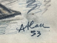 Composition originale de Drwaing signée et datée d'une pièce unique