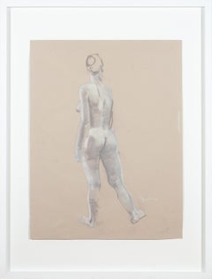 Desnudo de pie