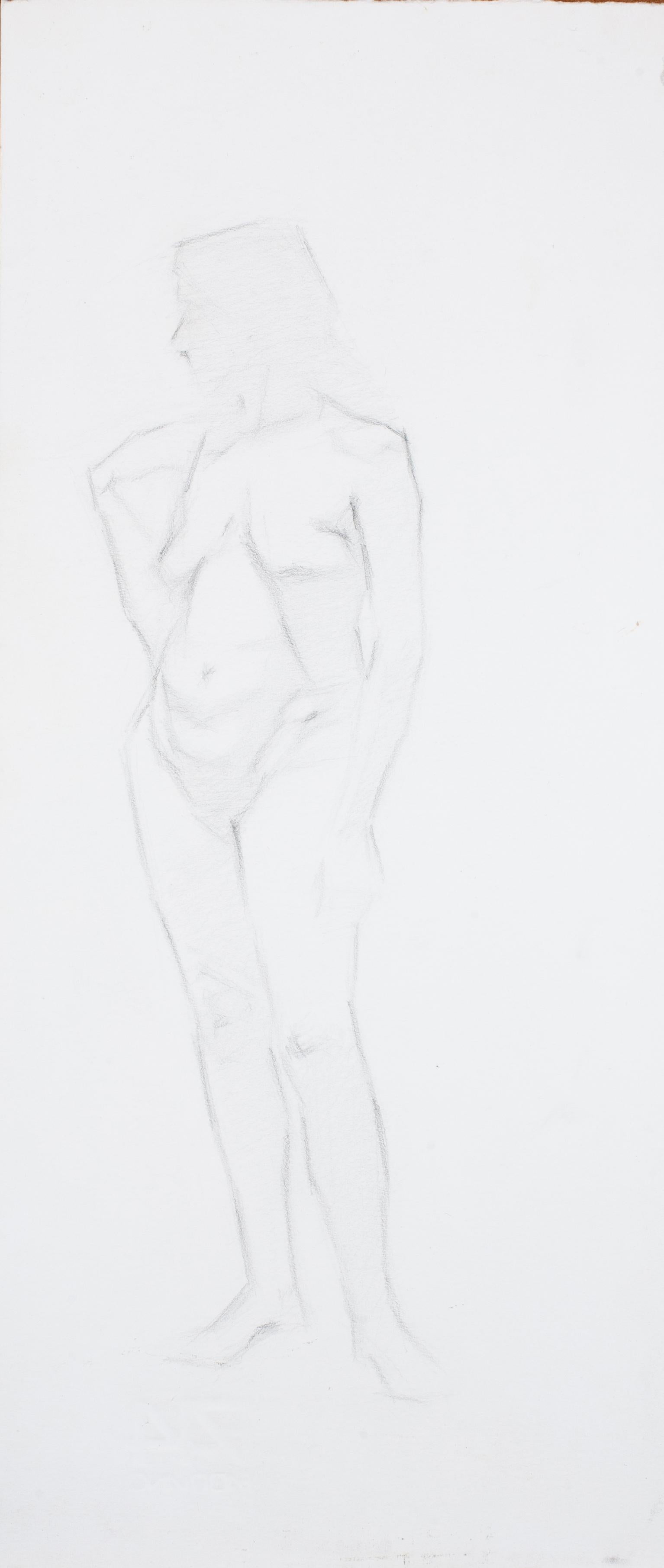 Jessica Keiser Nude - Pencil Study #8