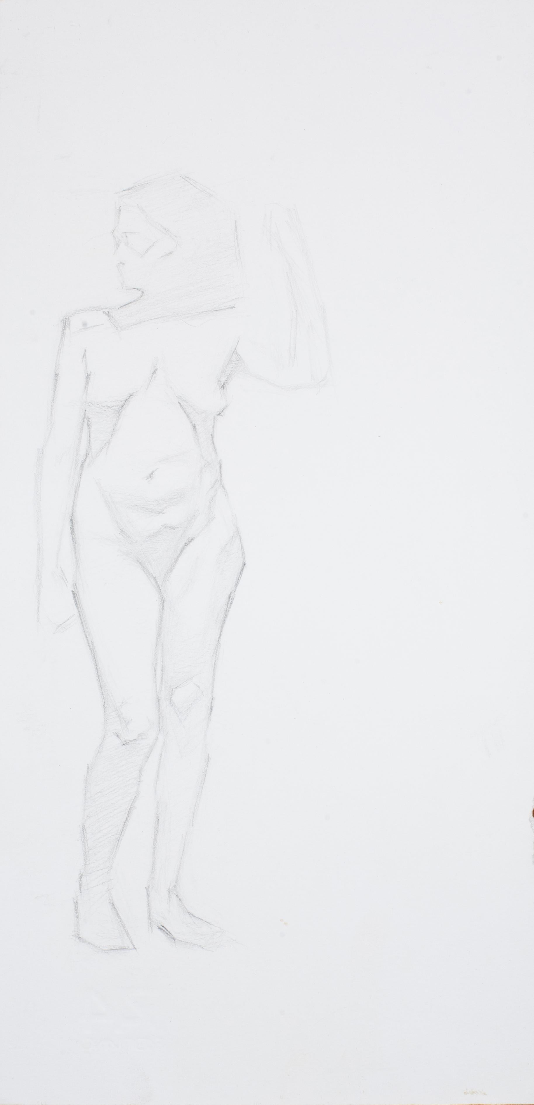 Jessica Keiser Nude - Pencil Study #13