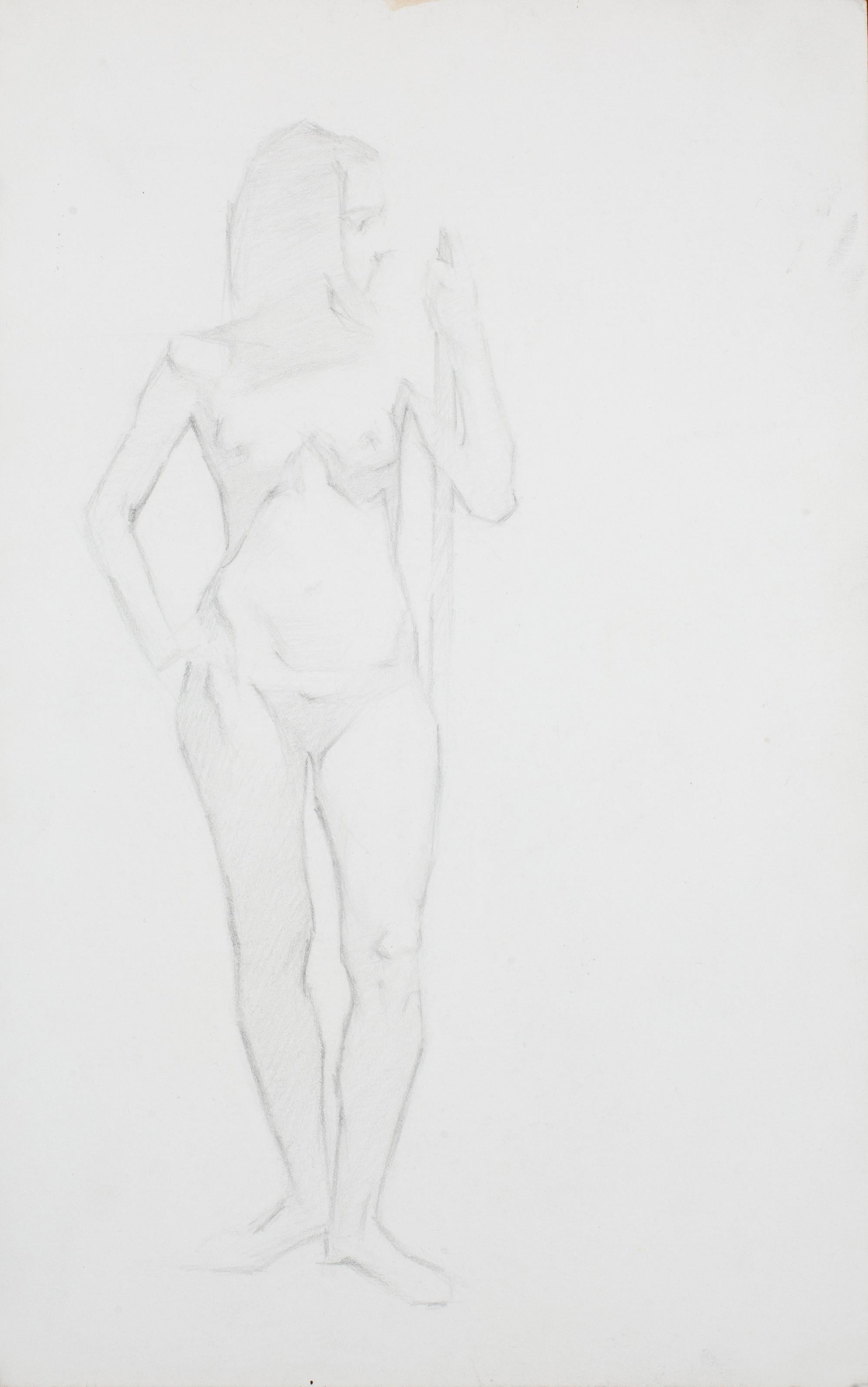 Jessica Keiser Figurative Art - Pencil Study #20