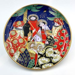 Franklin House of Faberge Nativity Dish 