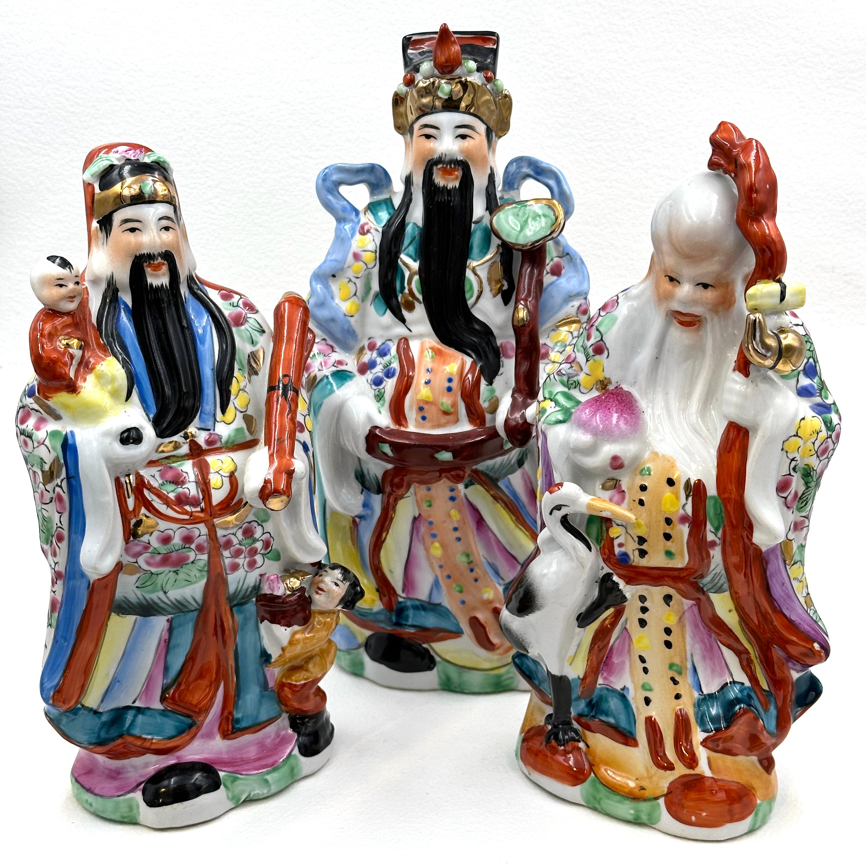 Prosperity, Longevity, and Offspring Figurines