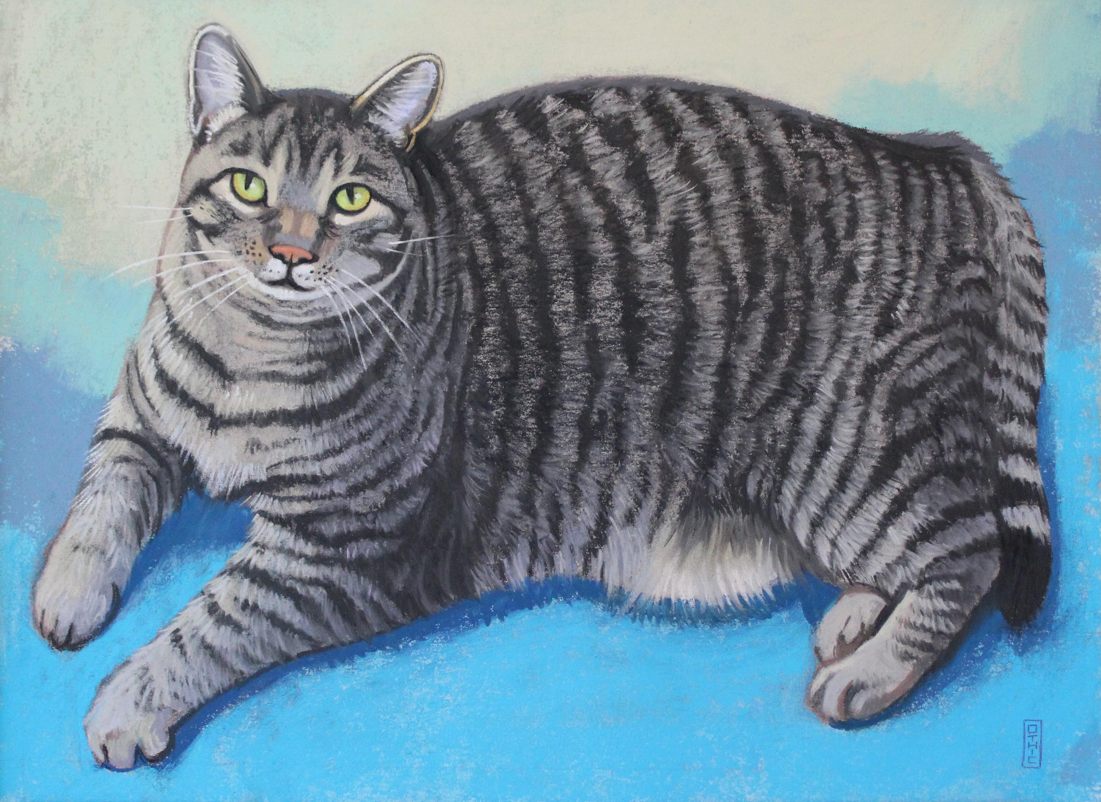 Nora Othic Animal Art - Fat Cat