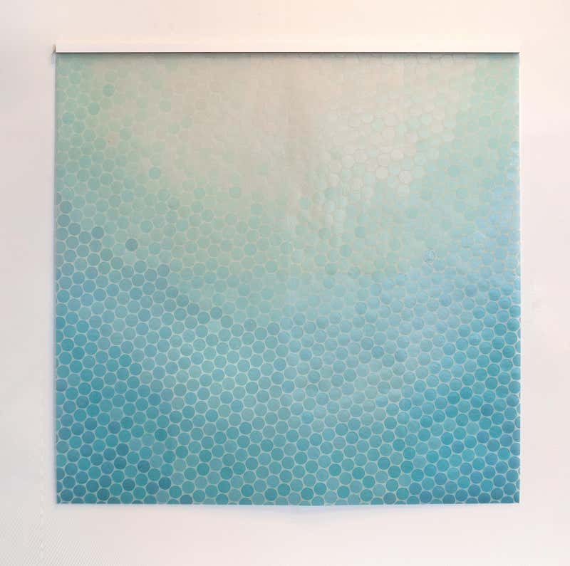 Unknown - Abstract Papers, Large: White, handmade paper, acrylic box ...