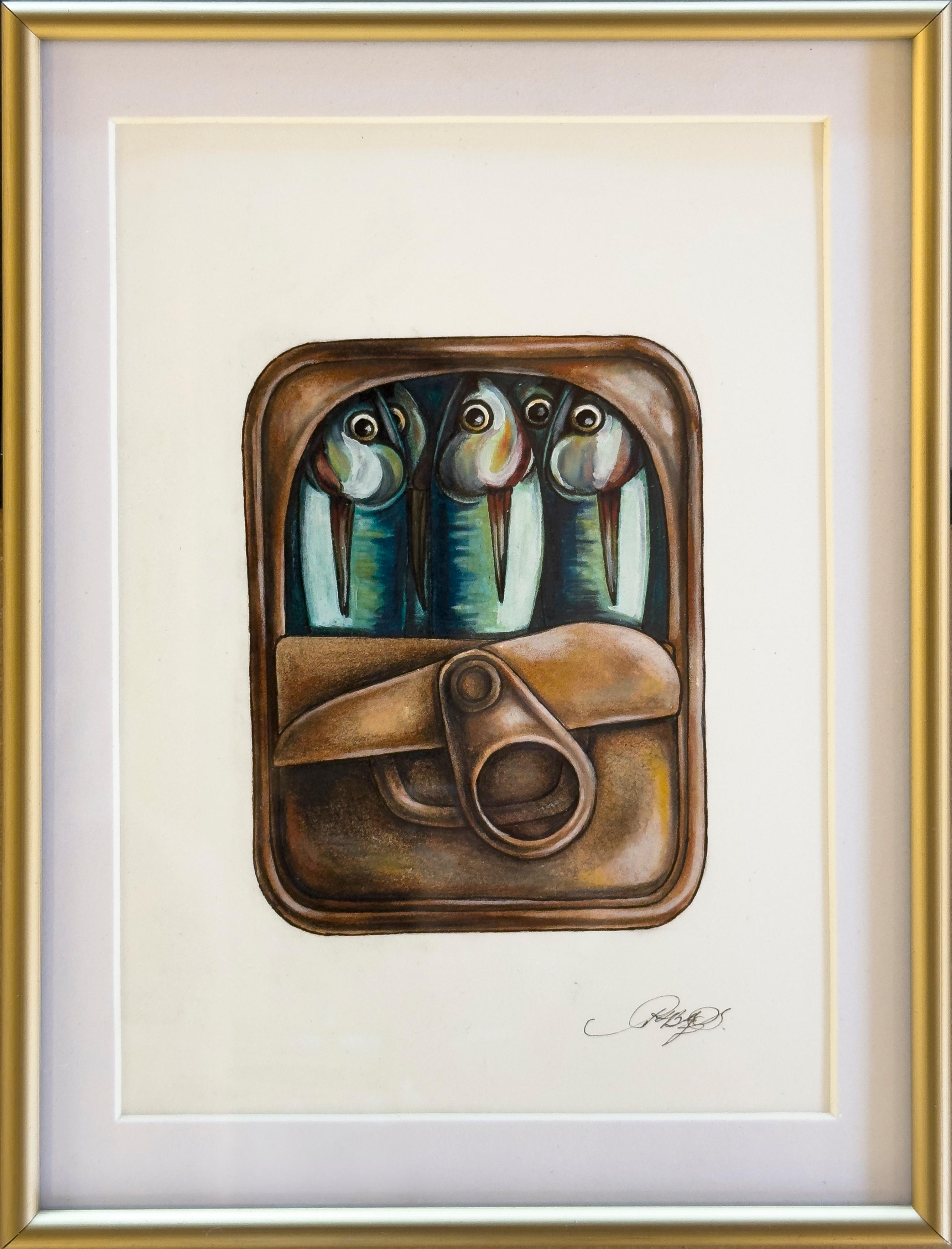 Sardines - Art by Ashlee Selburg