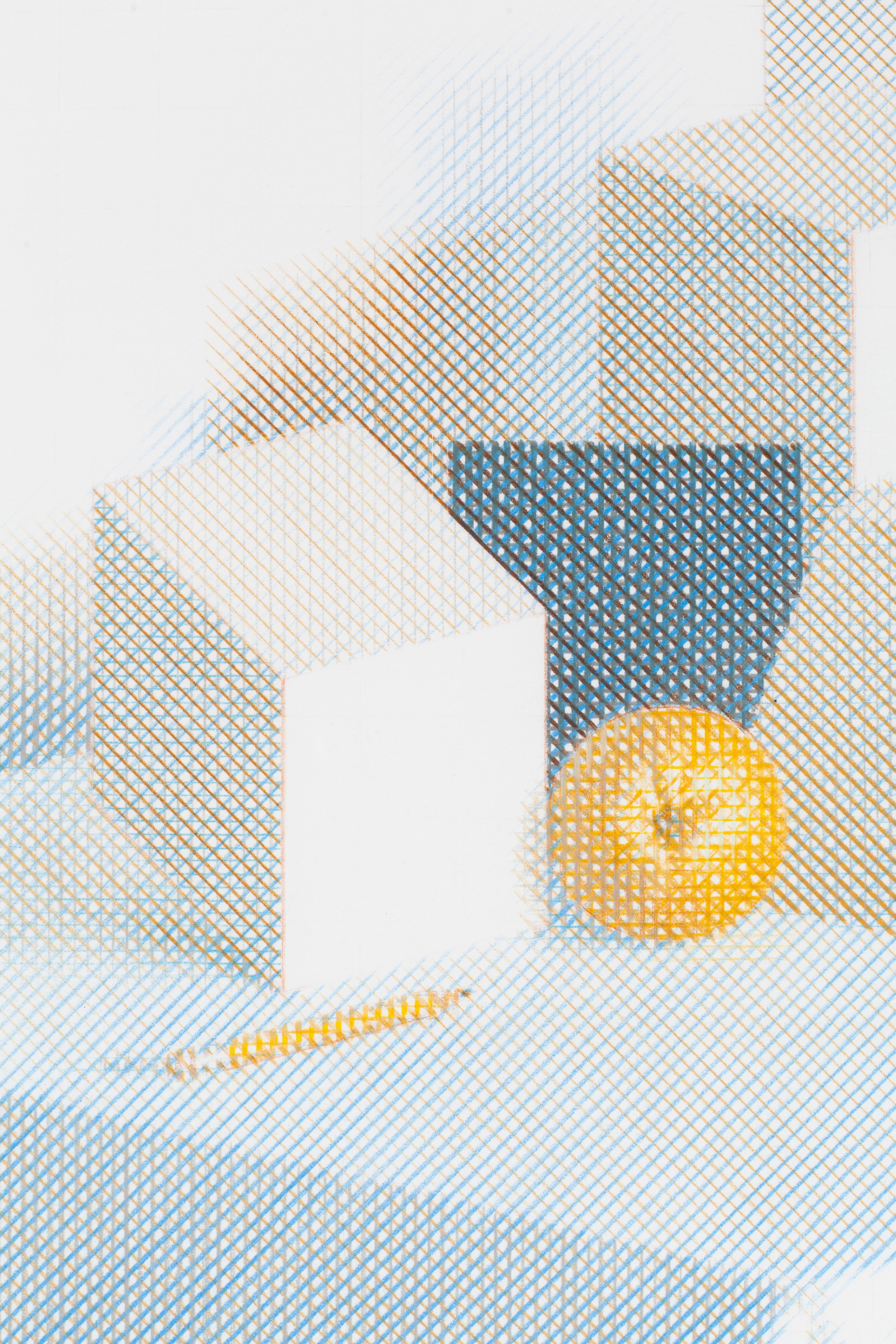 Leçon de dessin avec une orange - Art de William A. Berry