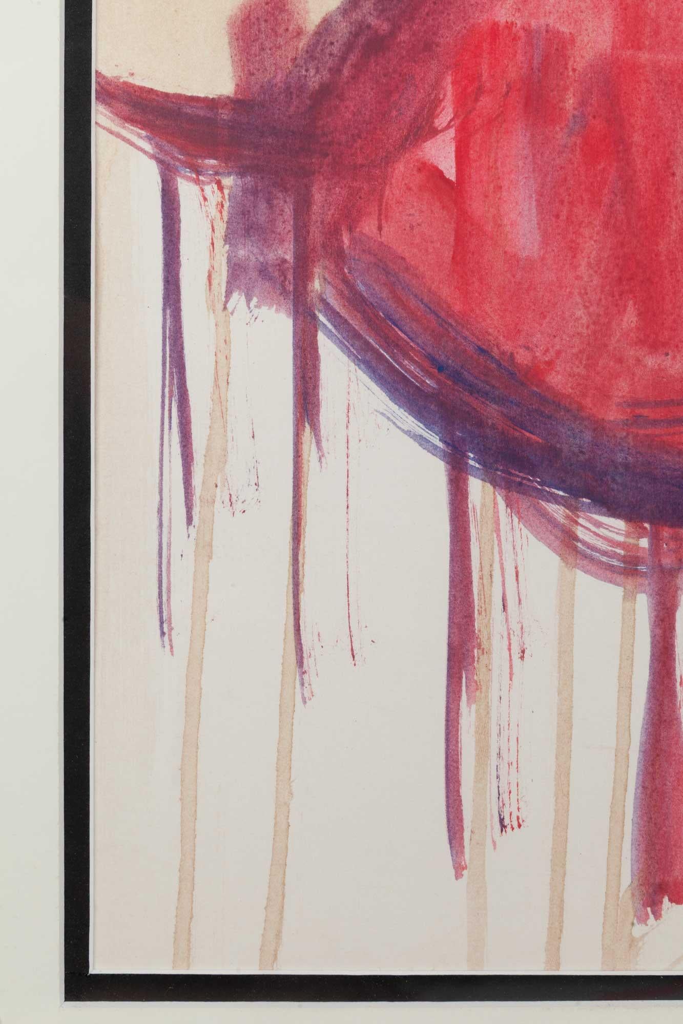 Sans titre 1980 - Abstrait Art par Grace Hartigan