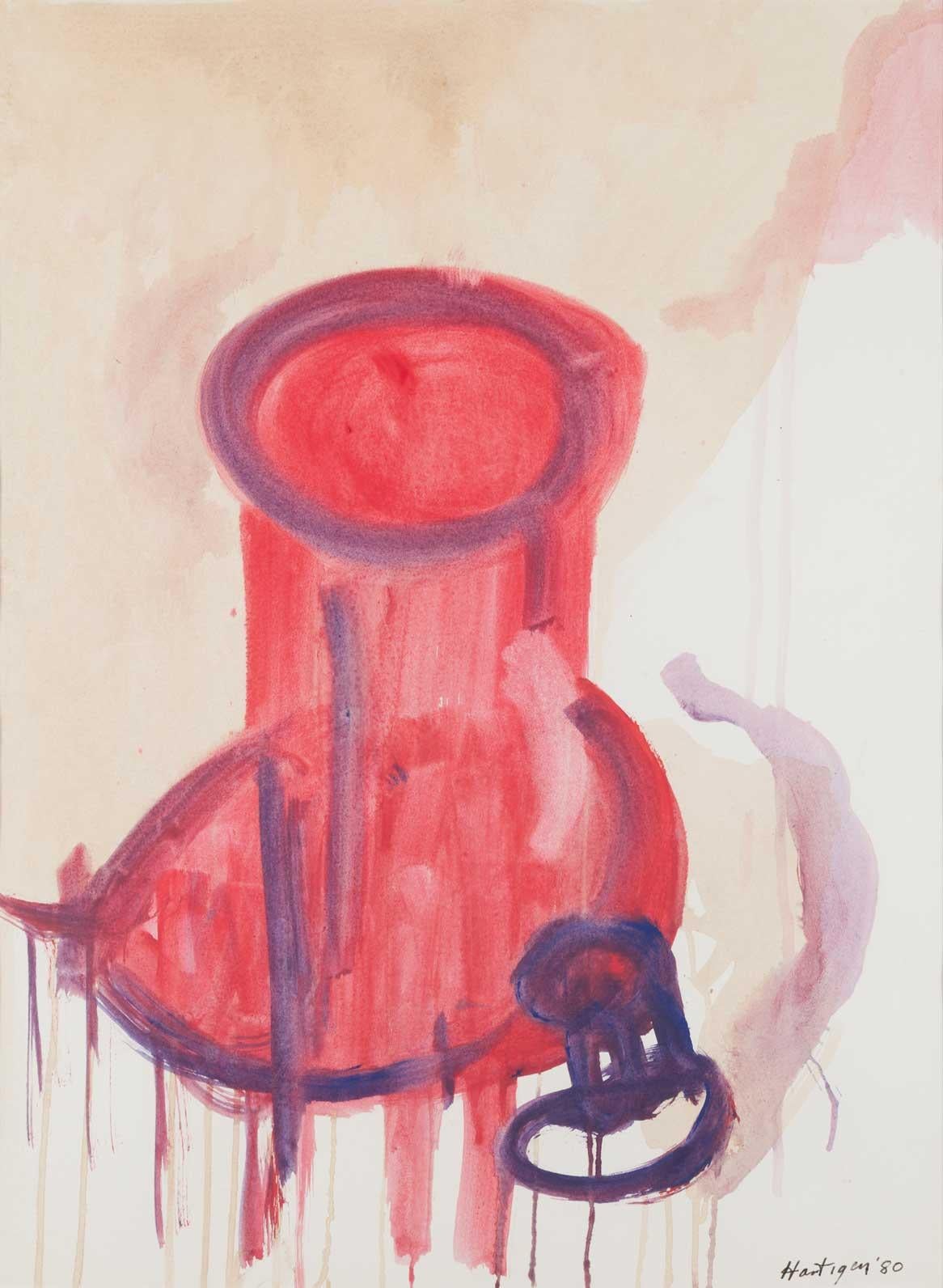 Sans titre 1980 - Art de Grace Hartigan