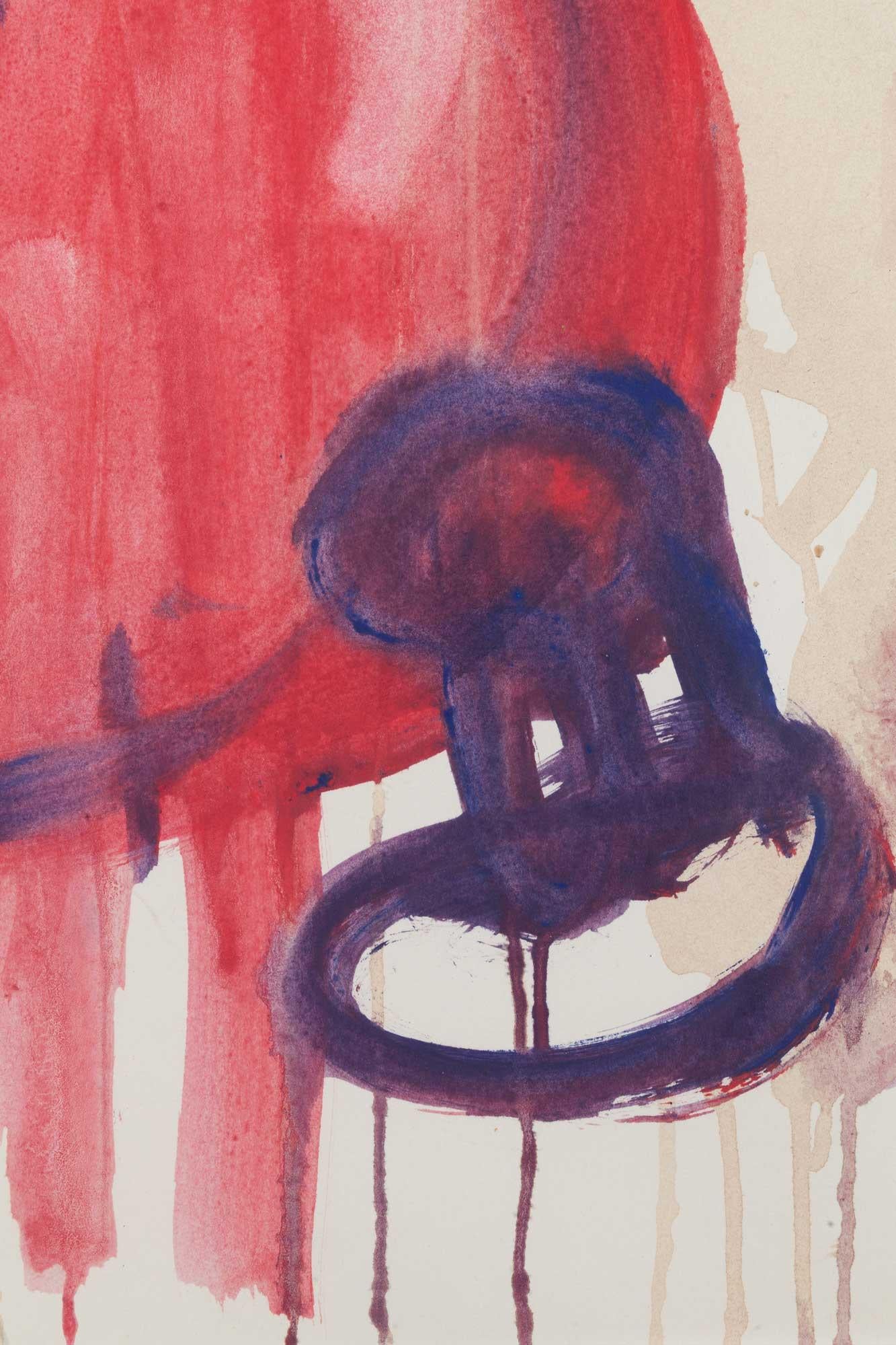 Grace Hartigan (américaine, 1922-2008)
Le travail de Grace Hartigan se définit par des couleurs vives, une intensité gestuelle et une synthèse frappante d'abstraction et de figuration. Figure centrale de la deuxième génération d'expressionnistes