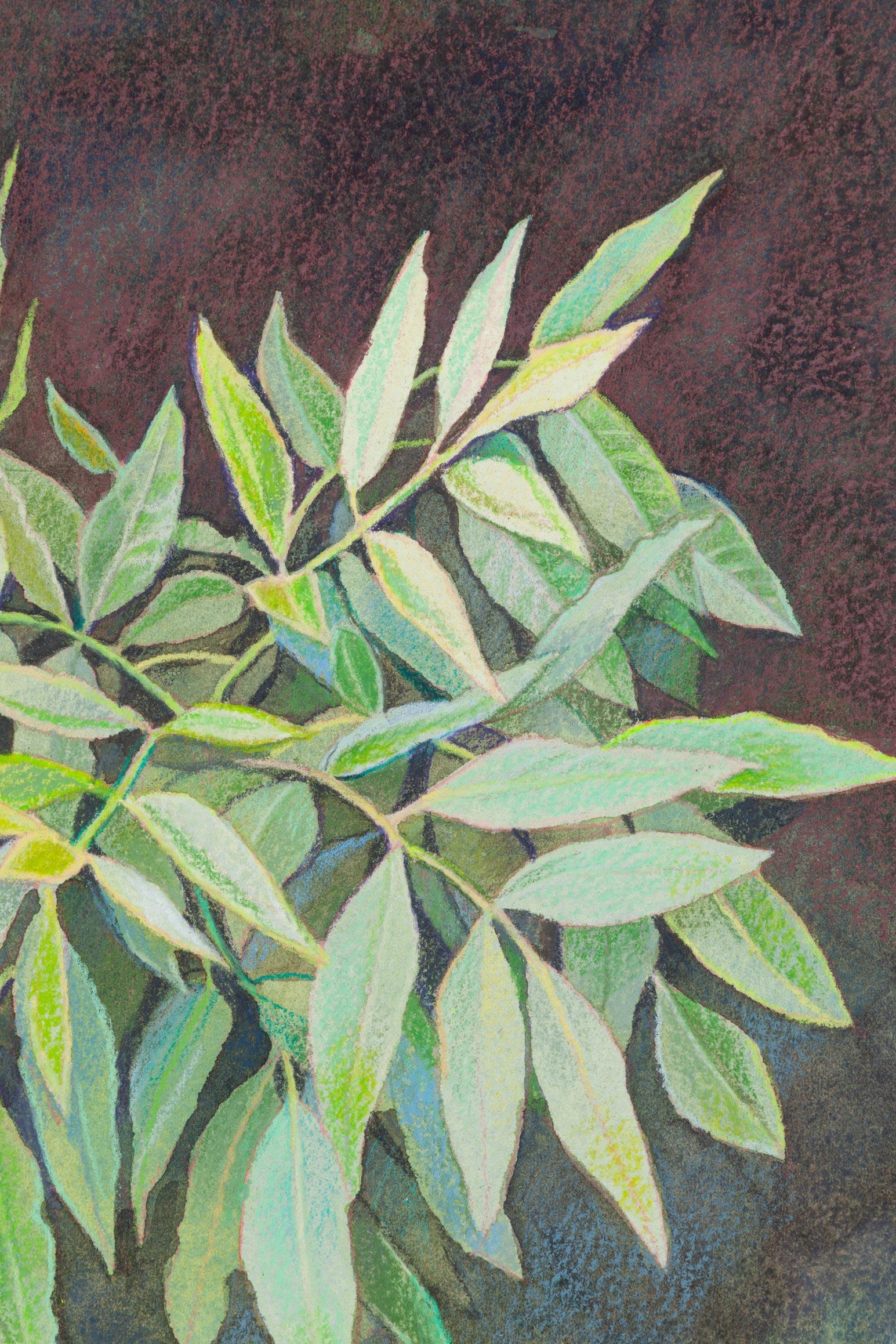 Foglie - Landscape Art Beige di Nora Othic