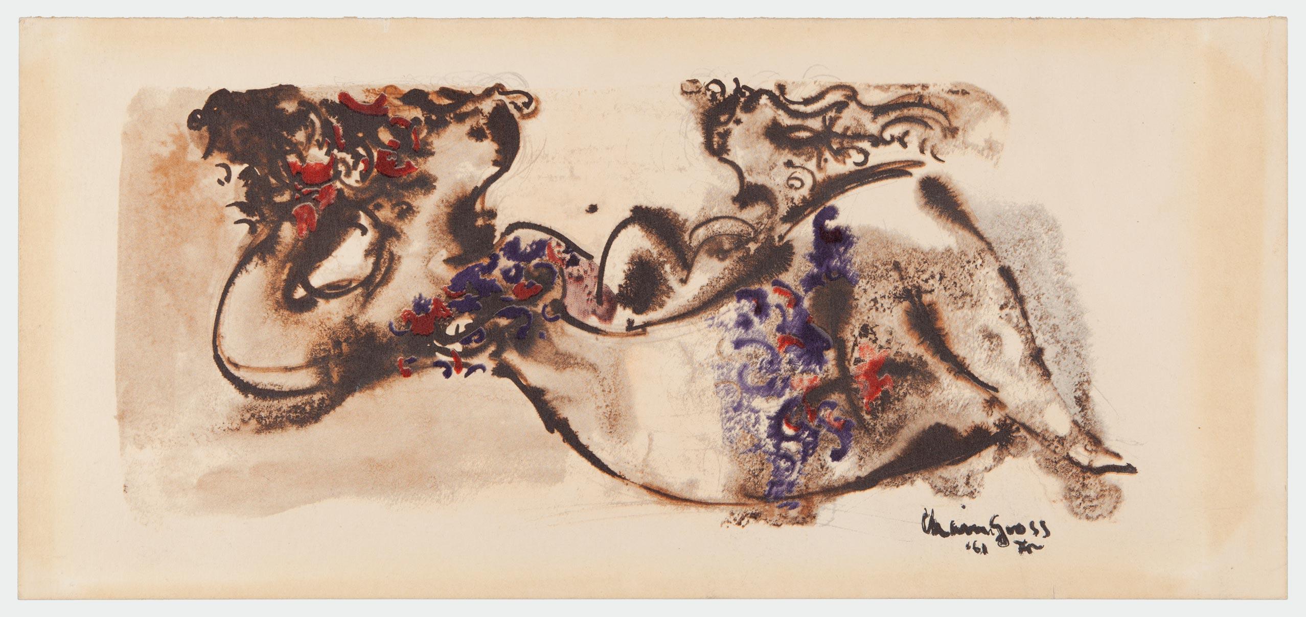 Nudo in posa - Art di Chiam Gross