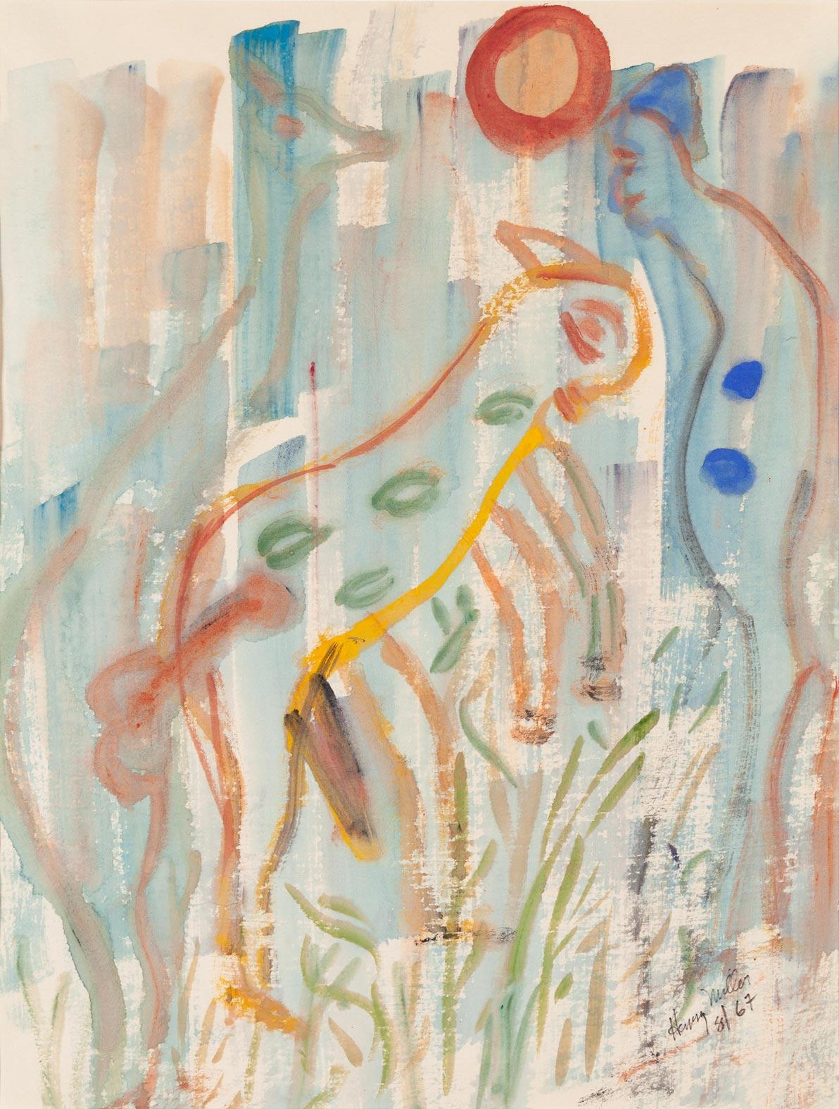 Sul campo - Art di Henry Valentine Miller