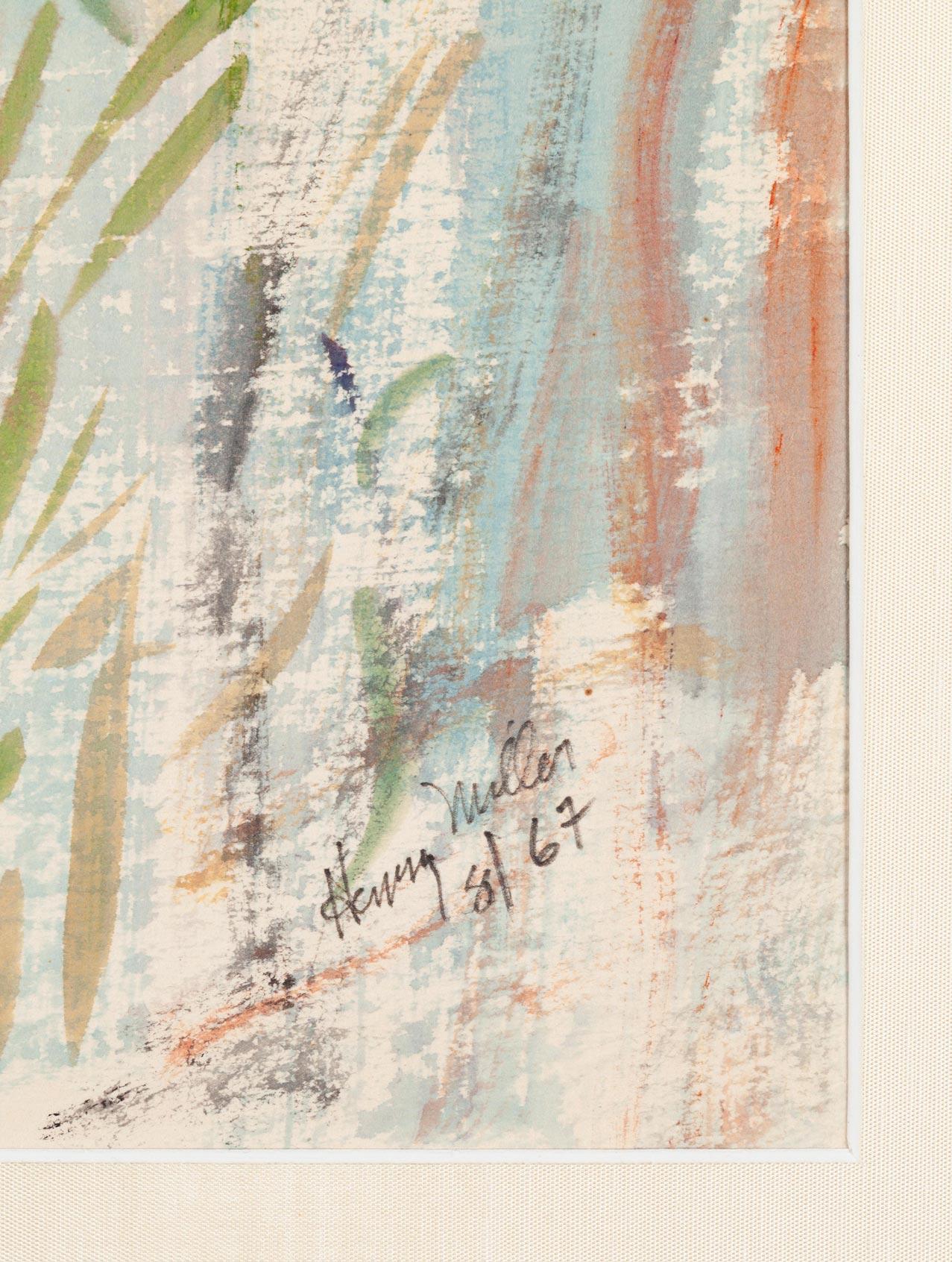 Sul campo - Art Astratto di Henry Valentine Miller